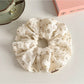 Gifty - Ruffled Polyester Fabric Scrunchie