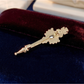 Brovia - Vintage Baroque Wand Geometric Alloy Brooch