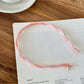 Top view of Gifty Pure Simple Style Headband highlighting fabric pattern