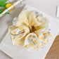 Gifty - Cream Yellow Polka Dot Hair Circle