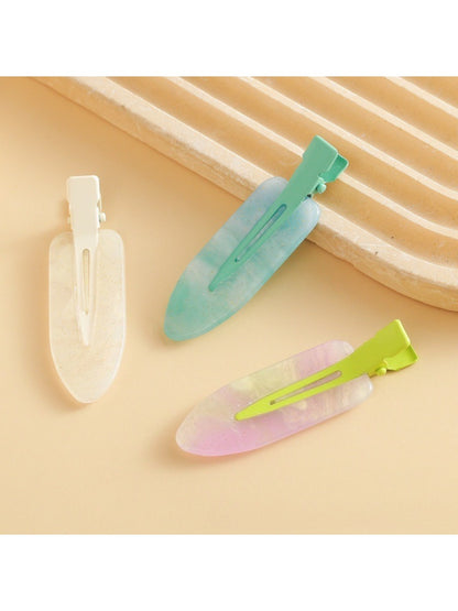 Beau - Macaron Color Straight Hair Clip