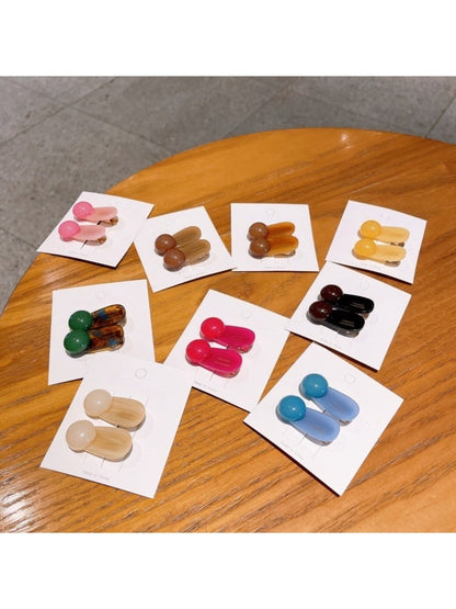 Beau - Vintage Cute Ball-Shaped Hair Clip