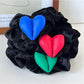Gifty - Velvet Heart Hair Scrunchie