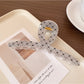 Beau - Transparent Grid Hair Clip
