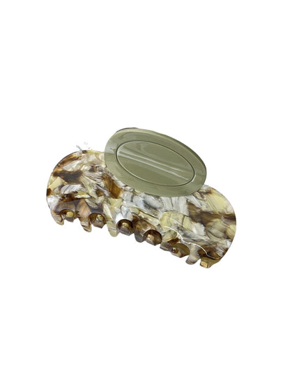 Beau - Retro Elegant Minimalist Acetate Hair Clip