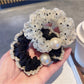 Gifty - Ruffled Mini Polka Dot Scrunchie
