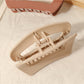 Beau - Artistic Solid Rectangle Hair Clip