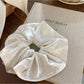 Gifty - Textured Solid Color Satin Scrunchie