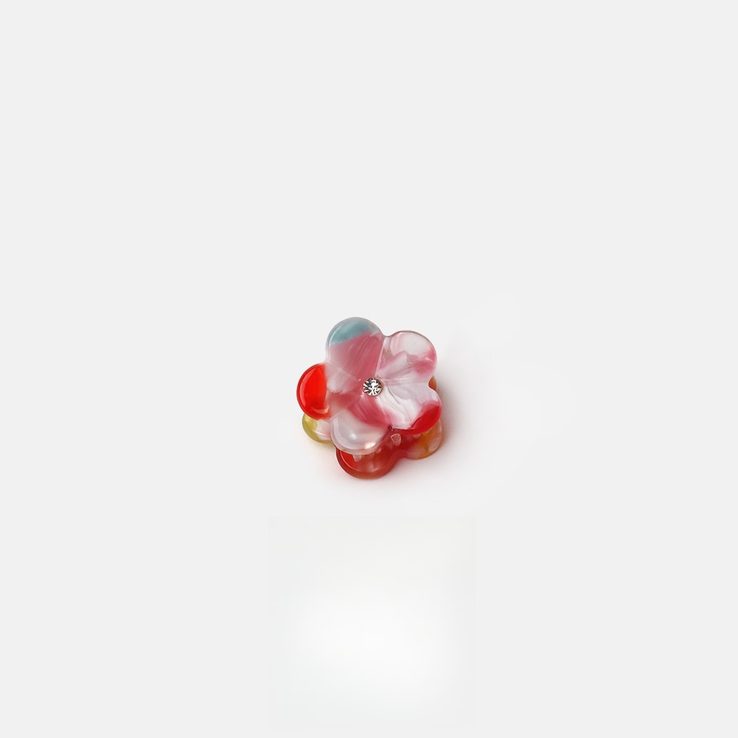 Beau - Sweet Floral Acetate Hair Accessory Claw Clip