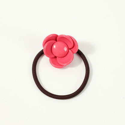 Gifty - Acetate Flower Hair Tie for High Ponytail Bun