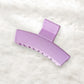 Beau - Minimalist Square Shape Plastic Hair Claw Clip