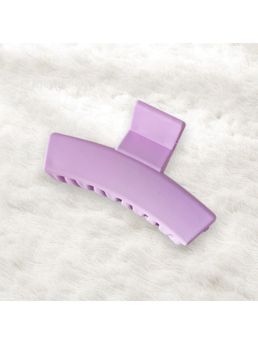 Beau - Minimalist Square Shape Plastic Hair Claw Clip