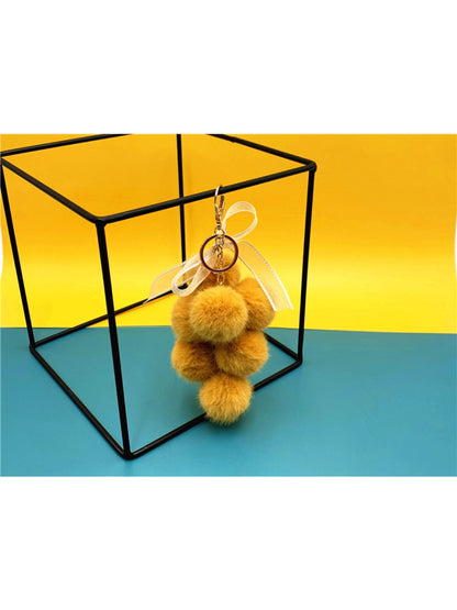 Keypus - Grape Shaped Plush Keychain Bag Charm