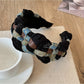 Gifty - Black Star Patterned Headband
