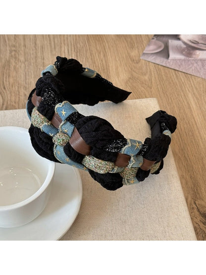 Gifty - Black Star Patterned Headband