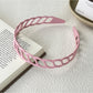 Gifty - Minimal Hollow Lattice Acetate Fiber Headband