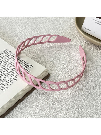 Gifty - Minimal Hollow Lattice Acetate Fiber Headband