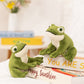 Kuta - Realistic Sitting Frog Plush Toy Soft and Cuddly