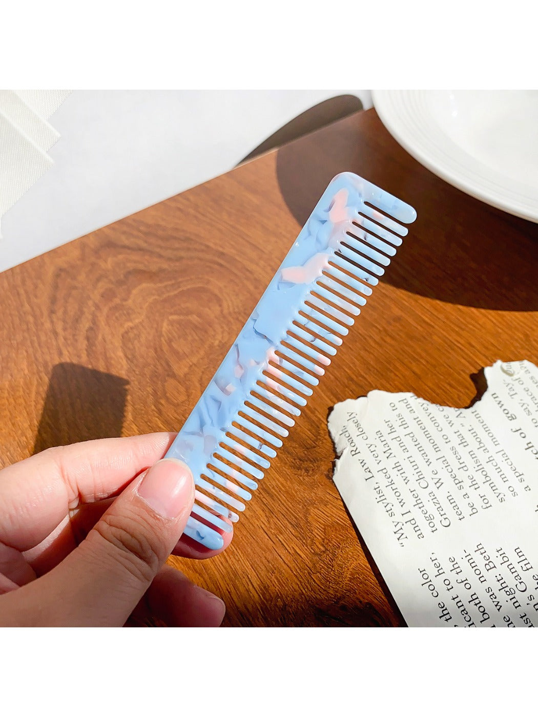 Camerow - Stylish Acetate Hair Comb Minimalist Design