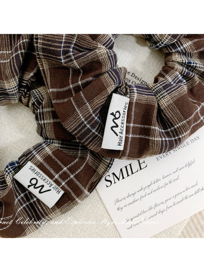 Gifty - Retro Plaid Hair Loop