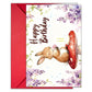 Carduria - Ink Style Animal Birthday Card