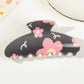 Beau - Black Square Tooth Claw Clip