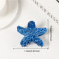 Beau - Fashionable Leopard Print Geometric Claw Clip