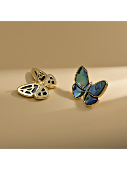 Earedge - Fashionable Butterfly-Shaped Stud Earrings