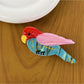 Beau - Cute Colorblock Bird Hair Clip