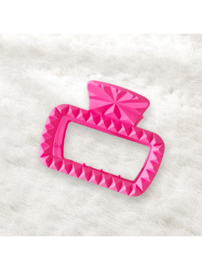Beau - Open Square Textured Hair Claw Clip
