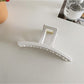 Beau - Elegant Openwork Square Shaped Claw Clip