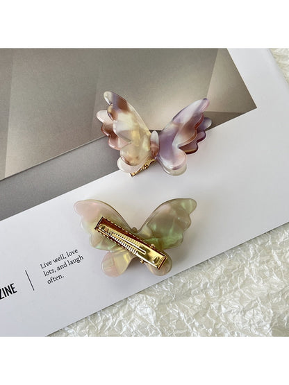 Beau - Double Layer Butterfly Hair Clip