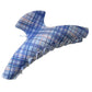 Beau - Glossy Plaid Acetate Hair Claw Clip