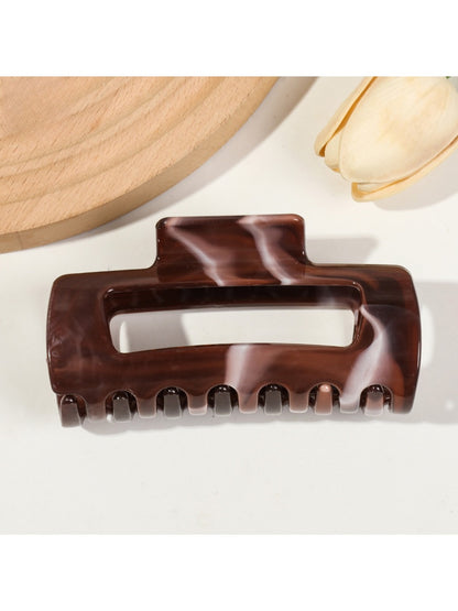 Beau - Round Edge Square Hair Clips
