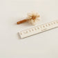 Beau - Yellow Flower One-Line Hair Clip