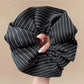 Gifty - Simple Striped Scrunchie Hair Tie