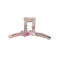 Beau - Flower Decor Transparent PVC Claw Clip