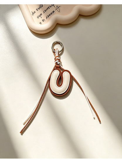 Keypus - Modern Minimalist Letter Bag Charm Keychain