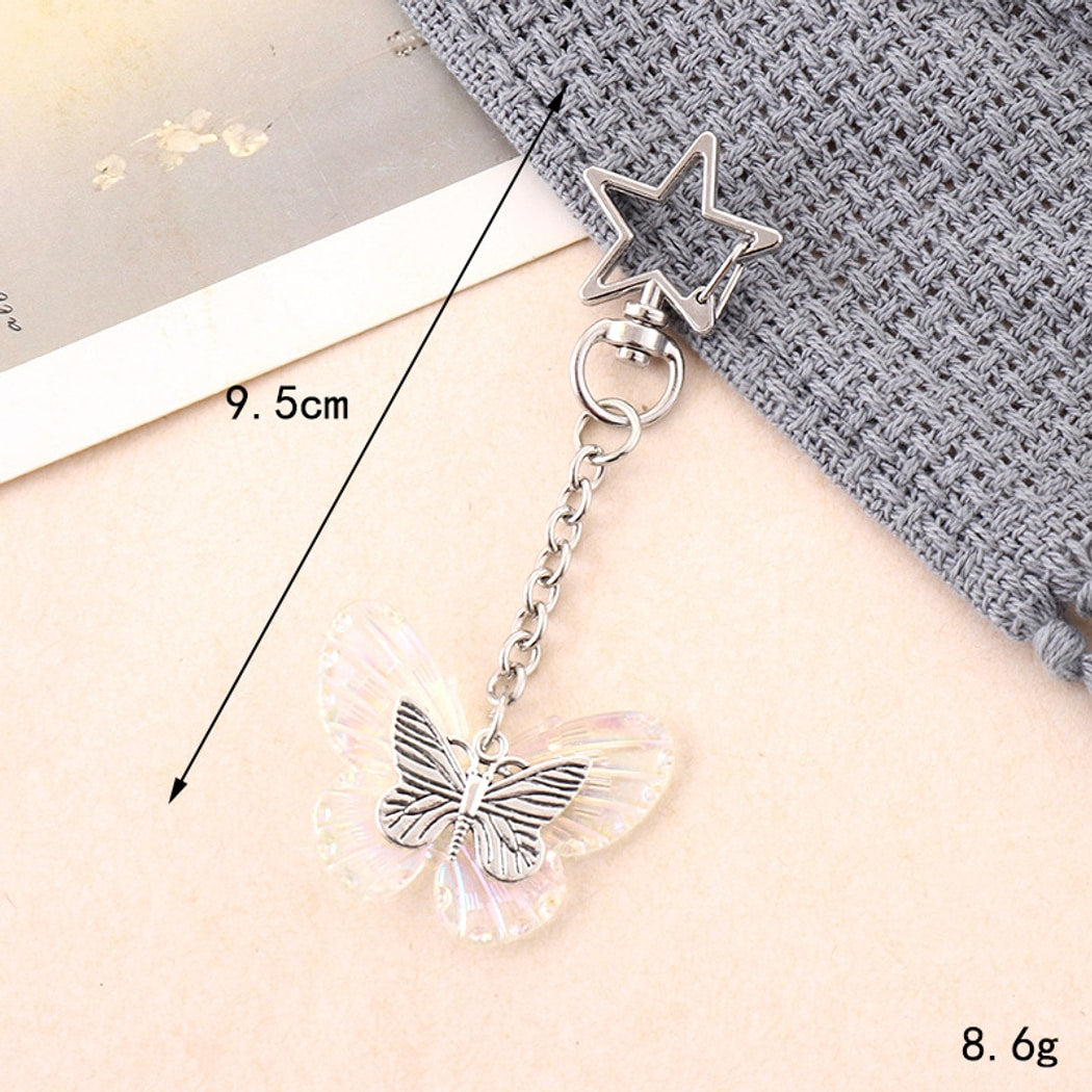 Keypus - Decorative Bow Star and Butterfly Keychain
