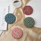 Mirroray - Vintage Teardrop Motif Compact Mirror