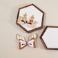 Beau - Sweet Deer Face Antler Christmas Hair Clip