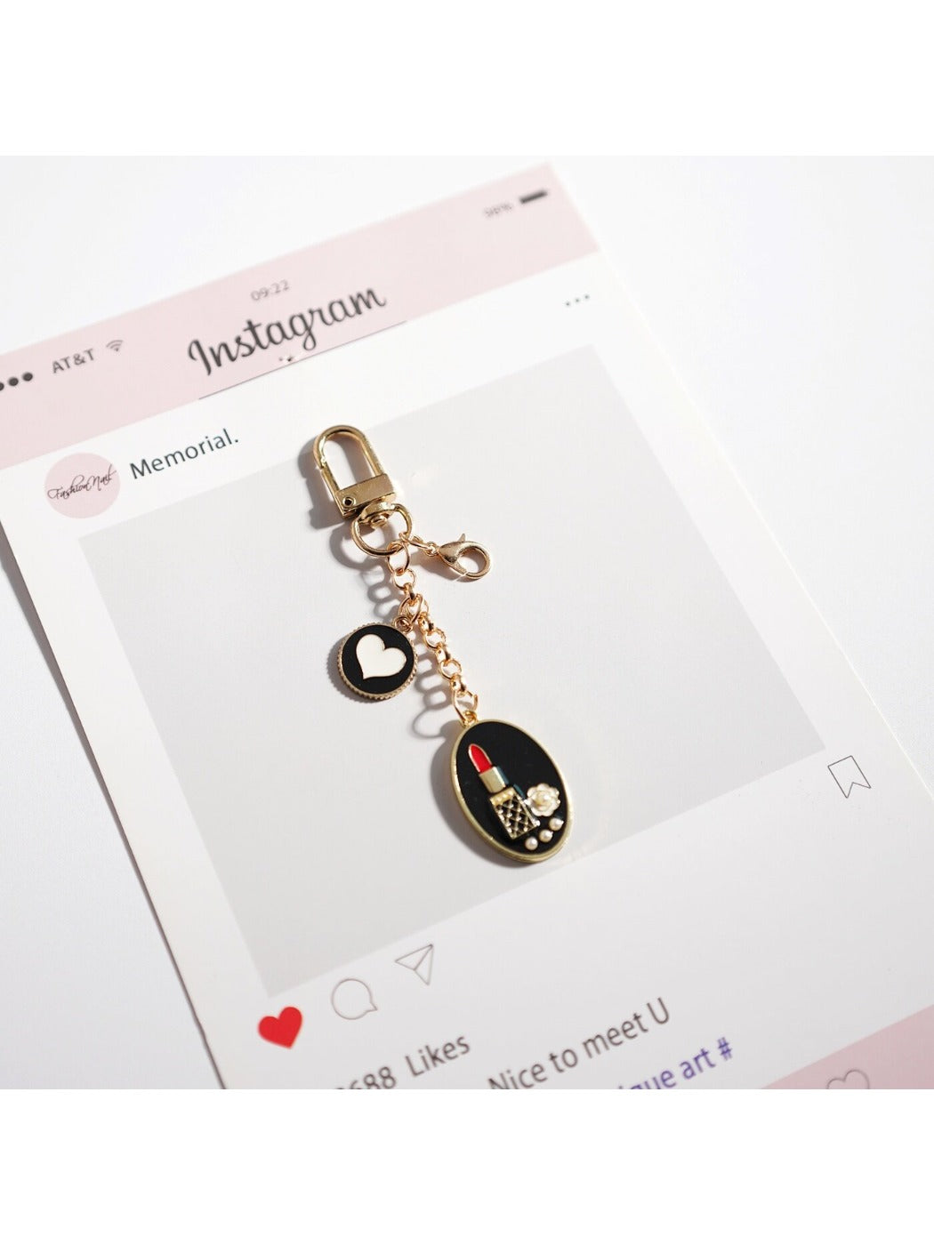 Keypus keychain with detailed cartoon character and bright colors