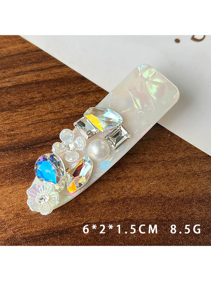 Beau - Modern Minimalist Embellished Side Hair Clip