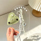 Keypus - Heart Bag Charm with Cord Tassel Keychain