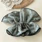 Gifty - Vintage Layered Floral Print Scrunchie