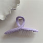 Beau - Adorable Purple Hair Claw Clip