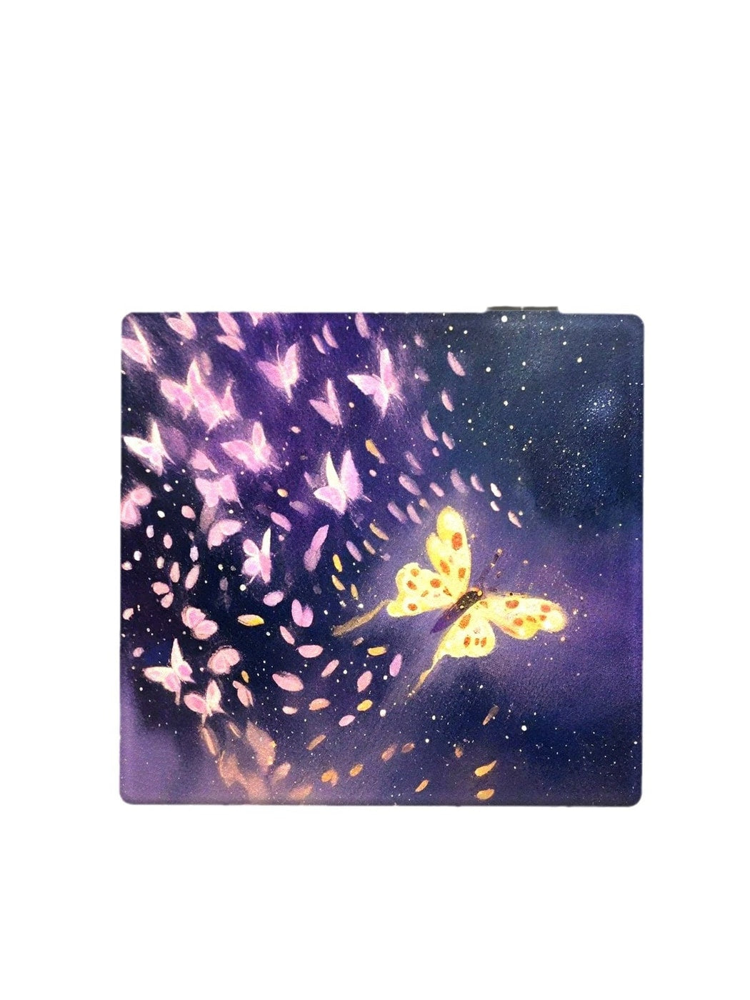 Mirroray - Dreamy Butterfly Pattern Compact Mirror