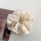 Gifty - Cute Lace Contrast Wide Scrunchie
