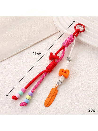 Keypus - Elegant Feather-Shaped Keychain