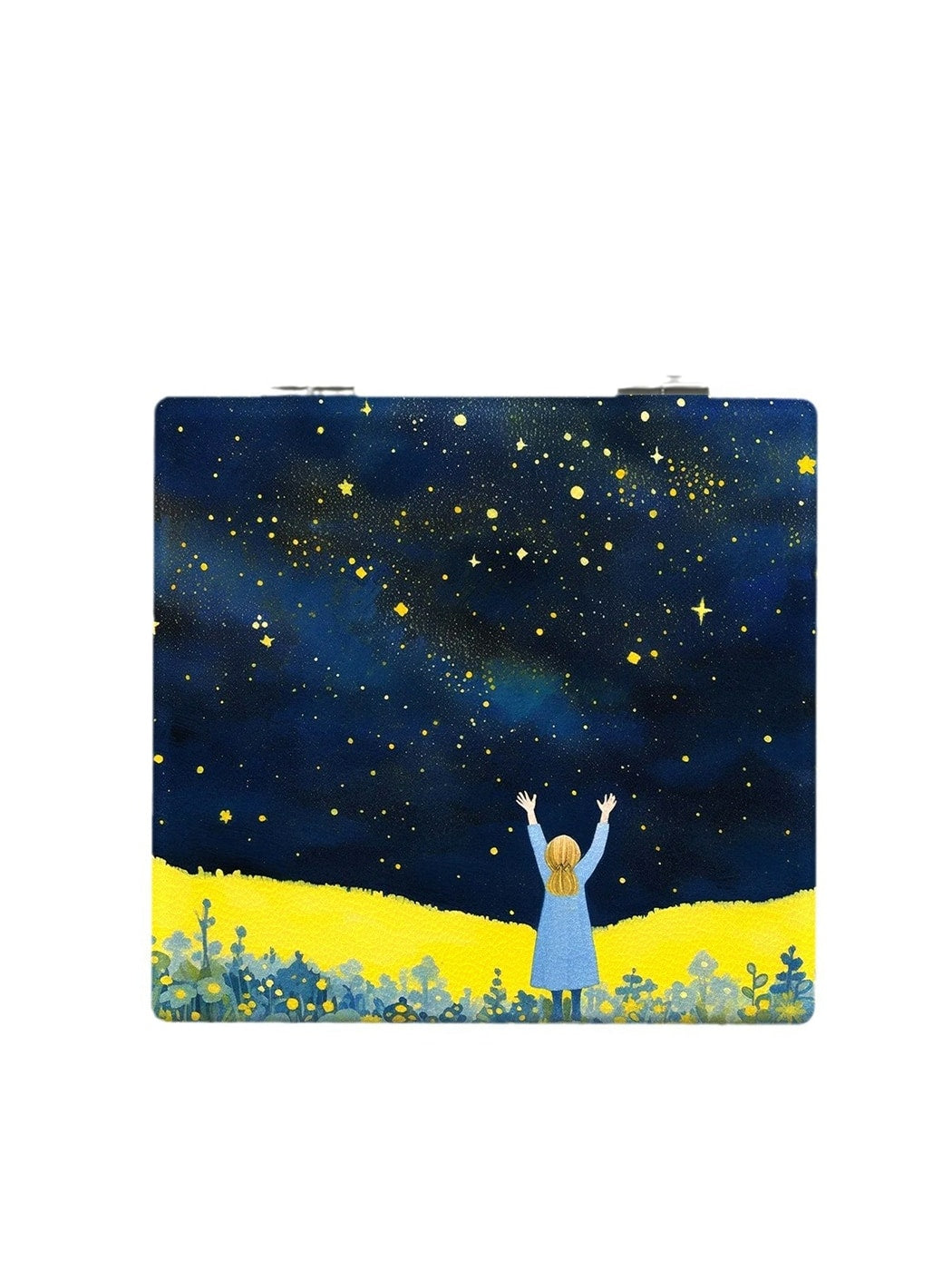 Mirroray - Landscape Print Folding Makeup Mirror